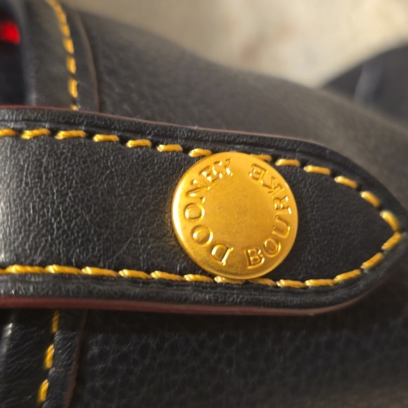 LIKE NEW Dooney and Bourke Kristen large Navy Tote - Picture 14 of 15